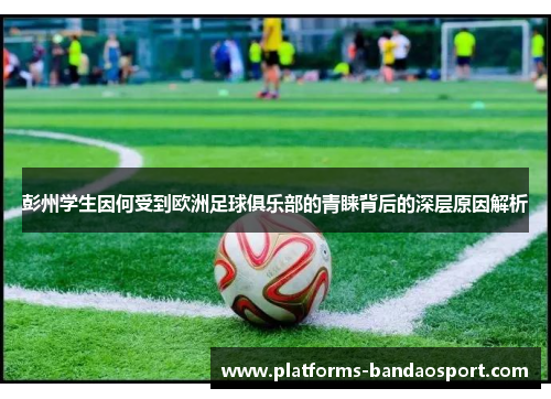 彭州学生因何受到欧洲足球俱乐部的青睐背后的深层原因解析