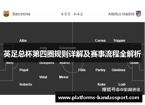 英足总杯第四圈规则详解及赛事流程全解析